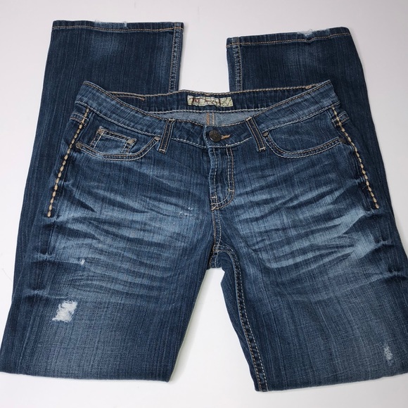 BKE Denim - BKE Telney 29x31 boot cut jeans distressed